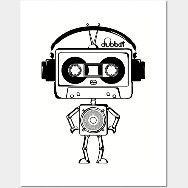 Dubbot Boom Wall Art by MonkeyMade